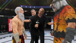 Old Bruce Lee vs. Halloween Witch - EA Sports UFC 4 - Crazy Rematch 👊🤪