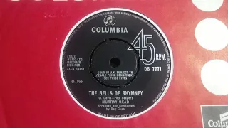 Folk Beat - MURRAY HEAD - The Bells Of Rhymney - COLUMBIA DB 7771 UK 1965 Dancer Reg Guest