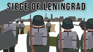 The Siege of Leningrad (1941-44)