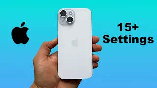 iPhone 15 - 15+ Settings That You Should Know! (HINDI)