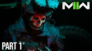 Modern Warfare 2 (2022) Campaign Walkthrough - Part 1 (No Commentary) Ultra Graphics 1440p
