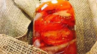 HOW TO MAKE PICKLED TOMATOES