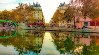 A Walk Down Canal Saint-Martin, Paris