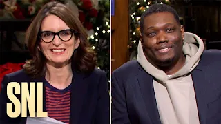 Tina Fey & Michael Che with a Special Christmas Weekend Update - SNL