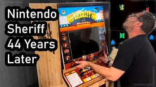 Rare Nintendo Sheriff Arcade - 44 Years of Gaming with a Gas Knob | Arcade History
