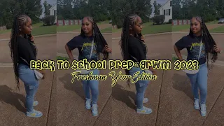 BACK TO SCHOOL PREP/GRWM 2023 (freshman edition)