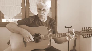 12 String Acoustic Guitar Solo -  Moonlight Shadow ( Tab ) -  Mike Oldfield