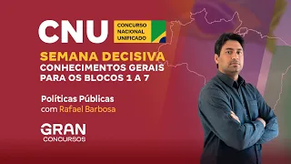 CNU | Semana Decisiva | Políticas Públicas com Rafael Barbosa