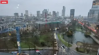 Frankfurt Skyline Timelapse 2023
