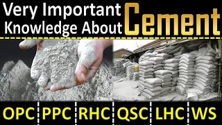 Types Of Cement their Uses | Properties of Cement | OPC | PPC || By CivilGuruji