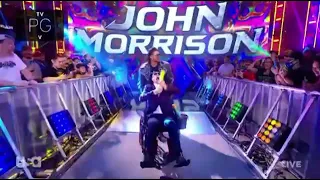 John Morrison Entrance With The Miz : Raw, July 19, 2021