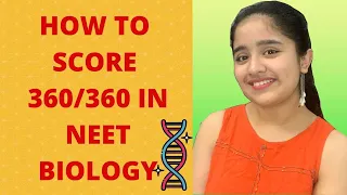 HOW DID I SCORE 360/360 IN NEET BIOLOGY || 700/720 IN NEET 2020 || Mitali Sharma