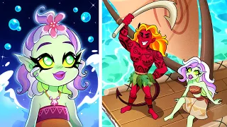 Little Moana VS Teen || Magic Adventure by Teen-Z Like