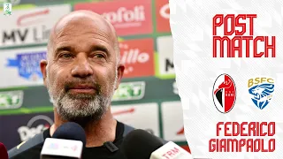 Federico Giampaolo | Intervista post partita | Bari 2-0 Brescia | Serie BKT 2023/24