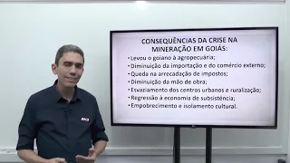 História de Goiás: A riqueza do ouro - prof. Moacir Cabral