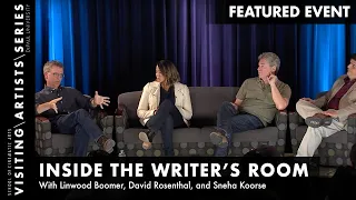 Linwood Boomer, David Rosenthal, Sneha Koorse Inside the Writer's Room, Page One 2015-Part 5