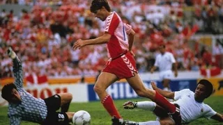 Michael Laudrup v Uruguay 6-08-86