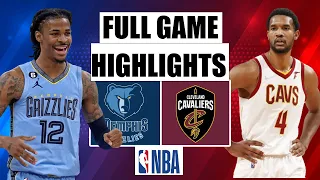 Memphis Grizzlies VS Cleveland Cavaliers FULL Game Highlight |January 18 2023 NBA