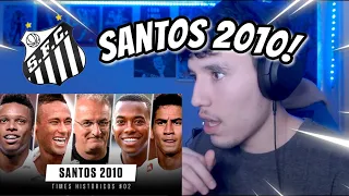 American REACTS SANTOS 2010 - Historical Teams of Brazilian Football #03