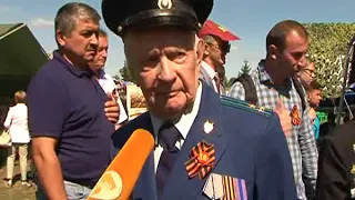 Ветеран Михаил Ветошкин из Красноярска вернулся в Курск спустя 75 лет