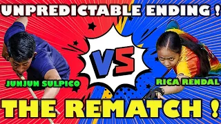 HALOS TUMIGIL ANG ORAS SA SULPICIO SA LABAN NA ITO! | MAHIWAGA TALAGA ANG BILYAR JUN VS RICA REMATCH