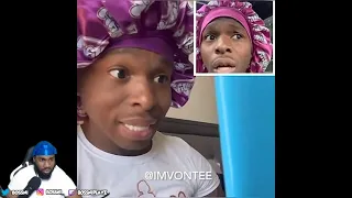 BRO IS A LEGEND! BOSSNI REACTS TO IMVONTEE FUNNY MOMENTA COMPILATION