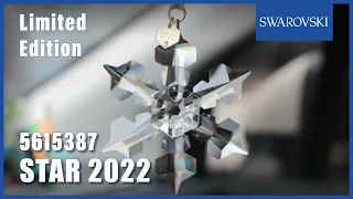 Unboxing Swarovski Star 5615387 Annual Edition 2022 Ornament