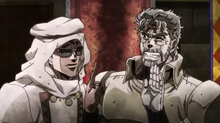 Лучший момент JoJo's Bizarre Adventure -Торг шавермы!!!!