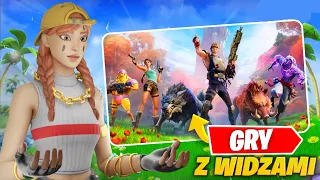 🔴Live z Fortnite Gry z Widzami🔴 💰1zł=2min dłużej #FORTNITE