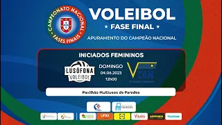 LUSÓFONA VC x VC SÃO MIGUEL - FASE FINAL INICIADOS FEMININOS 2023 - 5º e 6º LUGAR