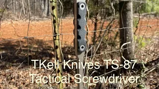 Tkell Knives TS-87 Tactical Screwdriver #screwdriver #blades
