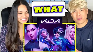 [ASIAN COUPLE REACTS] 1ST TIME to K/DA - MORE ft. Madison Beer
