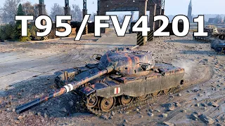 World of Tanks T95/FV4201 Chieftain - 4 Kill  10,2K Damage In 6 Minutes