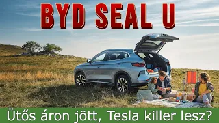 Ütős áron jött Magyarországra a BYD SEAL U