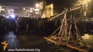 Схватка на Грушевского катапульта для «Беркута» Full  Киев Майдан Протест