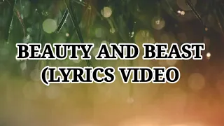 SCARLET- BEAUTY AND BEAST (LYRICS VIDEO)