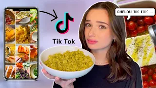 JE MANGE DES RECETTES TIK TOK PENDANT 24H! | Andie Ella