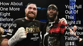 Tyson Fury Ideally Wants One More Fight Before Facing Deontay Wilder!!!🤔🤔🤔