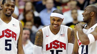 USA Team Full Highlights vs Dominican Republic 2012 Exhibition - KD, Kobe, LBJ!