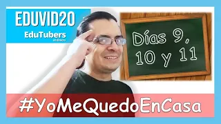 ✅ RETO 30 DÍAS EN CASA 🏠 30 PROBLEMAS MATEMÁTICOS ✍ [Días 9, 10 y 11]  #EDUVID20