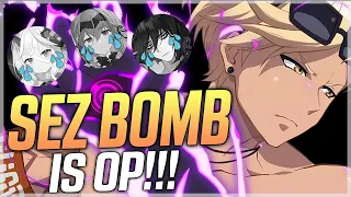 COUNTER SOLITIS DEFENSE TEAM with SEZ BOMB!! - Epic Seven