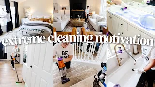 ALL DAY CLEAN WITH ME! WHOLE HOUSE CLEANING MOTIVATION 2024