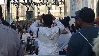 Akon Working The Crowd In Jersey City