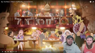 One Piece Nissin Cup Noodles Commercial 2 Trailer Reaction