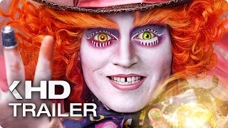 Alice Through The Looking Glass ALL Trailer & Clips (2016)