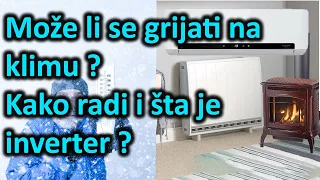 Grijanje na klimu - šta je inverter ? Da li se grijati na struju klima uredjajem