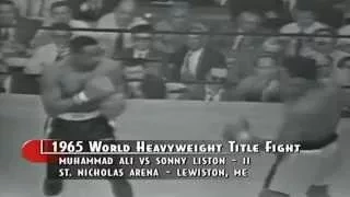 Muhammad Ali vs Sonny Liston II 1965 Full Fight Video
