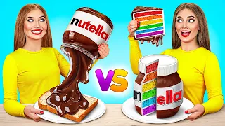 Cake vs Real Food Challenge | Funny Moments by TeenDO Challenge