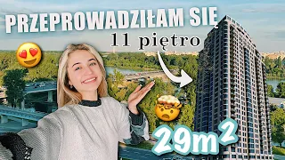 MIESZKAM NA 11 PIĘTRZE W WARSZAWIE ❤️ *przeprowadzka VLOG*