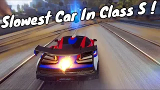 Slowest Car In Class S ! | Asphalt 9 6* Golden McLaren Senna Multiplayer